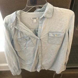 Chambray top